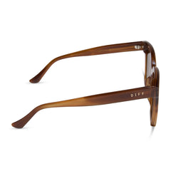 MEREDITH - TAWNY TORTOISE + BROWN GRADIENT + POLARIZED SUNGLASSES