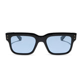 CASH - BLACK + LIGHT BLUE TINT SUNGLASSES