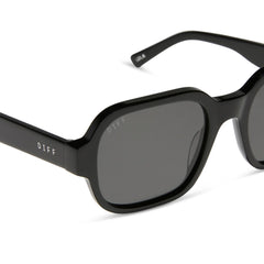 LOLA - BLACK + GREY SUNGLASSES
