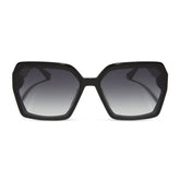PRESLEY - BLACK + GREY GRADIENT SUNGLASSES
