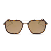 COLONEL WARD - BRONZE + BROWN FLASH SUNGLASSES