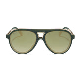 TOSCA III - FAIRWAY GREEN + ALOE GREEN GRADIENT + LIGHT GOLD FLASH SUNGLASSES