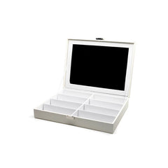 VANITY CASE - 8 PAIR + WHITE