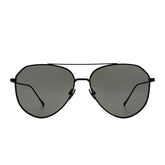 DASH - MATTE BLACK + SOLID GREY + POLARIZED SUNGLASSES