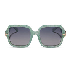 ARIEL - GREEN PEARL + LAVENDER GRADIENT + POLARIZED SUNGLASSES