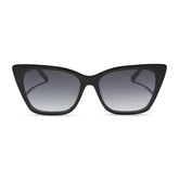 ALINA - BLACK + GREY GRADIENT SUNGLASSES