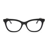 SYLVIA - BLACK + GLASSES