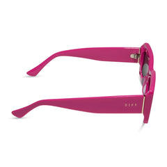 INDY - BRIGHT PINK + GREY SUNGLASSES