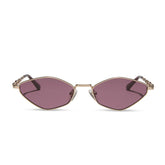 DUMBLEDORE™ - GOLD ARCANUM + ENCHANTING AUBERGINE SUNGLASSES