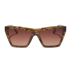 VIVI - BLACK WALNUT TORTOISE + BROWN GRADIENT SUNGLASSES