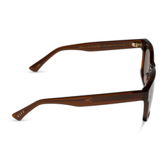 GINO XL - WHISKEY + BROWN + POLARIZED SUNGLASSES