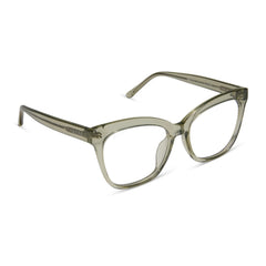 WINSTON - OLIVE CRYSTAL + GLASSES