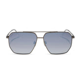 BERKELY - GUNMETAL + SLATE GRADIENT FLASH + POLARIZED SUNGLASSES