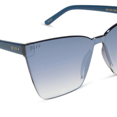 GOLDIE - CLUBHOUSE BLUE + SLATE GRADIENT FLASH SUNGLASSES