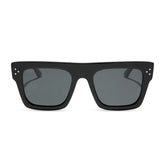 ROBERTS - BLACK + GREY + POLARIZED SUNGLASSES