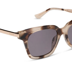BELLA XS - CREAM TORTOISE + SOLID GREY SUNGLASSES