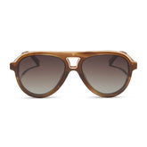 TOSCA III - TAWNY TORTOISE + BROWN GRADIENT + POLARIZED SUNGLASSES