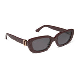 DAPHNE - RUGBY RED + GREY + POLARIZED SUNGLASSES