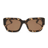 LOREN - ESPRESSO TORTOISE + BROWN SUNGLASSES