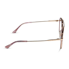 JORDAN - GOLD + FLEUR TORTOISE TEMPLE TIPS + GLASSES
