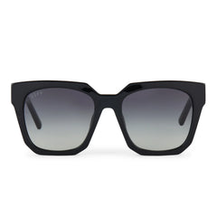 ARIANA - BLACK + GREY GRADIENT SUNGLASSES