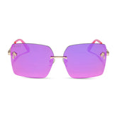 ROOKIE - HOT PINK + HOT PINK MIRROR SUNGLASSES