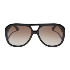 PAULINE - BLACK + BROWN GRADIENT SUNGLASSES