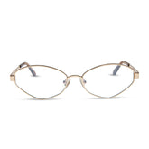 JORDY - GOLD + HORN TORTOISE + GLASSES