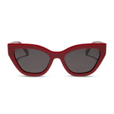 EMILY - RED + GREY + POLARIZED SUNGLASSES