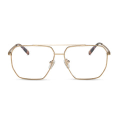 BERKELY - BRUSHED GOLD + GLASSES