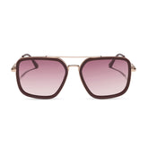 JORDAN - RUGBY RED + BURGUNDY GRADIENT SUNGLASSES
