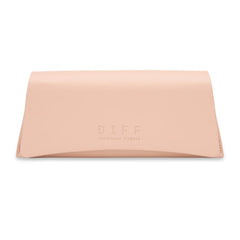 LEATHER TRAVEL CASE - PINK