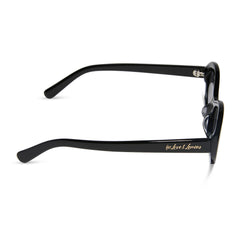 SABRINA - BLACK + GREY + POLARIZED SUNGLASSES