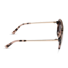 TOSCA III - HIMALAYAN TORTOISE + TAUPE MIRROR SUNGLASSES
