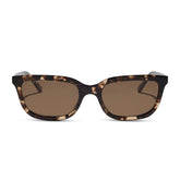 HANNAH - ESPRESSO TORTOISE + BROWN + POLARIZED SUNGLASSES