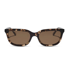 HANNAH - ESPRESSO TORTOISE + BROWN + POLARIZED SUNGLASSES