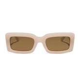 INDY - MILKY BLUSH + BROWN + POLARIZED SUNGLASSES