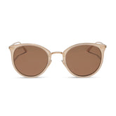 HANA - SAND DOLLAR + BROWN + POLARIZED + SUNGLASSES