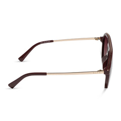 TOSCA III - RUGBY RED + BURGUNDY GRADIENT + POLARIZED SUNGLASSES