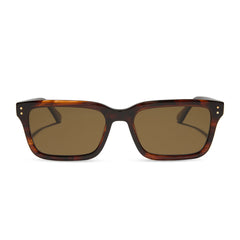 JOHN DUTTON - WARM SEQUOIA TORTOISE + BROWN + POLARIZED SUNGLASSES