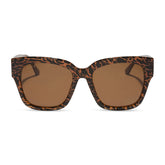 BELLA II - ANIMAL + BROWN SUNGLASSES