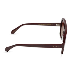 LAYTON - RUGBY RED + BROWN GRADIENT + POLARIZED SUNGLASSES