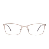 BERNIE - BRUSHED SILVER + GLASSES