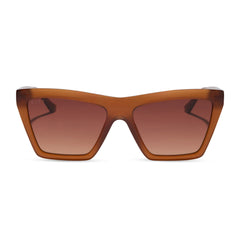 VIVI - MILK CARAMEL + BROWN GRADIENT SUNGLASSES