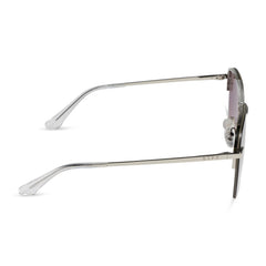 TAHOE - SILVER + SLATE GRADIENT FLASH + POLARIZED SUNGLASSES