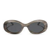 LAINEY - SMOKE MARBLE + GREY + POLARIZED SUNGLASSES