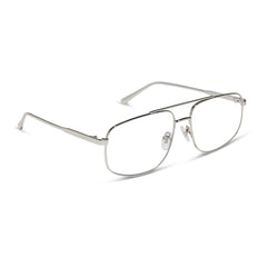 CHARLEY - SILVER + GLASSES