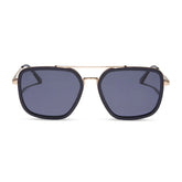 JORDAN - GOLD + ROYAL TEMPLE TIPS + MIDNIGHT + POLARIZED SUNGLASSES