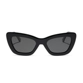 ADRIANA - BLACK + GREY + POLARIZED SUNGLASSES