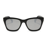 SEAN - BLACK + GREY MIRROR SUNGLASSES